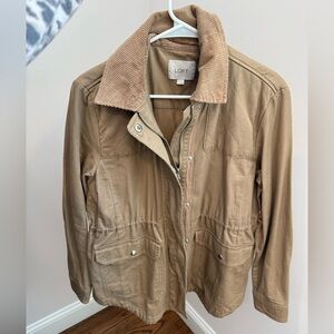 LOFT Utility Jacket in Tan
